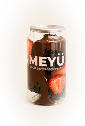 MEYÜ Fudge No. 3 brownie in jar